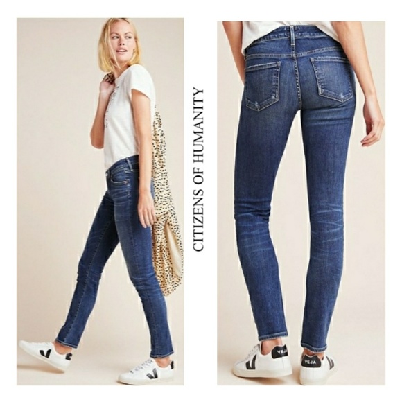 Citizens Of Humanity Denim - CITIZENS OF HUMANITY RACER LOW RISE SKINNY JEANS